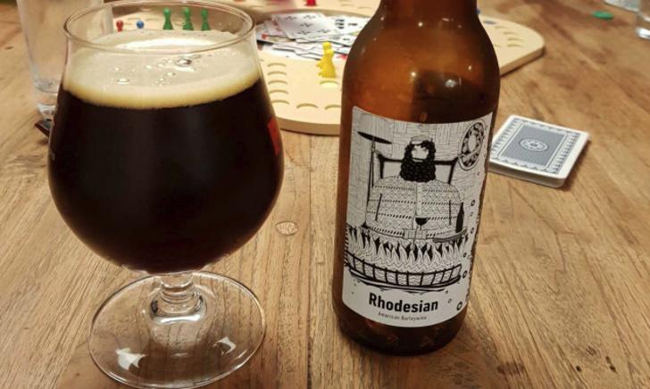 Rhodesian bier in glas